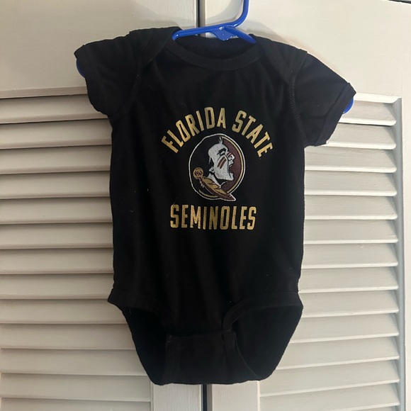 🌸2 for $60🌸 Florida State Seminoles Baby Bundle | Dress + Bodysuit | 9-12M - Picture 6 of 7
